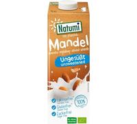 Boisson Aux Amandes Sans Sucres Ajoutés, Sans Gluten,1L - Natumi