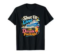 Boisson de croisière, Bateau de Vacances, Humour Cocktail T-Shirt