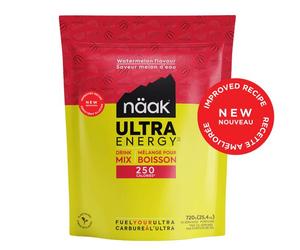 Boisson de voyage Naak Ultra Energy Drink Mix aromatisée 720 g pastèque