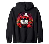 Boisson d'été effrayante fantôme drôle Halloween Vibes Sweat à Capuche