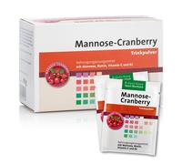 Boisson en poudre mannose-canneberge