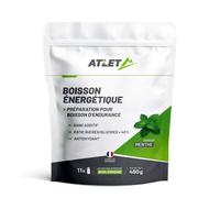 Boisson énergétique Bio Menthe ATLET Nutrition Blanc 450 g