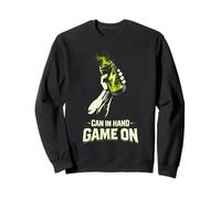 Boisson Énergétique Can in Hand Game on Sweatshirt