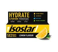 Boisson energetique isostar power tabs citron 10 pastilles