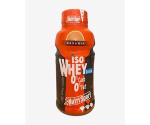 Boisson énergétique Nutrisport Iso Whey Drink Protéine saveur orange 330 ml (12 unités)