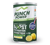 Boisson energetique PUNCH POWER | Boost énergétique +3H | Poudre energisante sport energie & hydratation | Vitamine b12 + glucides + electrolytes | Goût citron | Made in France