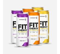 Boisson Énergisante Fit Assortiment (2x chaque saveur)* 1500 ml (250 ml x 6 canettes)