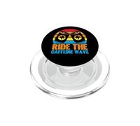 Boisson énergisante Ride The Caffeine Wave PopSockets PopGrip pour MagSafe