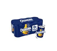 Boisson gazeuse à la pulpe d'orange,8 x 15 cl