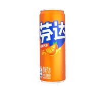 Boisson gazeuse Fanta saveur Orange 330 ml - Canette