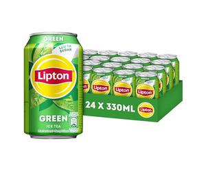 Boisson gazeuse Lipton Ice Tea Green Blik 330ml | 24 pièces