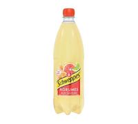 Boisson gazeuse - SCHWEPPES - Agrumes - 1L - Lot de 4 - Saveur rafraîchissante