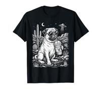 Boisson glacée du désert de Chien Carlin décontracté T-Shirt