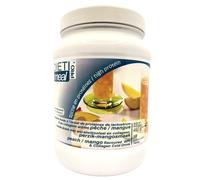 Boisson hyperprotéinée au collagène arôme Pêche mangue Pot 450g DietiMeal