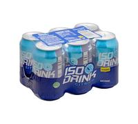 Boisson isotonique saveur agrumes Iso Drink Hacendado 6 canettes de 330 ml - pack de 4