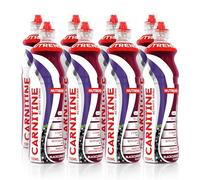 Boisson Nutrend Carnitine Saveur Cassis 750 ml Lot de 8 - Boisson Fitness Prête à Boire à la L-Carnitine pour Énergie, Hydratation et Mode de Vie Actif