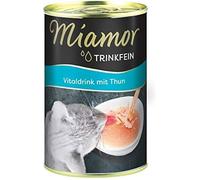 Boisson pour chat - MIAMOR - Trinkfein - 135 ML - Favorise l'hydratation - Réduit les calculs urinaires