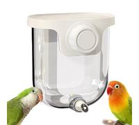 Boisson pour oiseaux pour cage | Distributeur d'eau pour oiseaux, anti-goutte à suspendre 330 ml pour colibris perroquets perroquets perroquets canaris inséparables