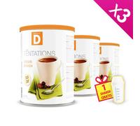 Boisson protéinée Cacao Pot ECO MinceurD - Lot de 3