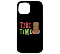Boisson Tropicale Tiki Time Hawaiian Luau Party Tiki Bar Coque pour iPhone 15