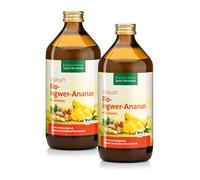 Boisson vitale bio au gingembre et à l'ananas 2 x 500 ml