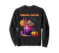 Boissons Cocktail Vintage Halloween Sweatshirt