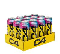Boissons énergisantes Cellucor - Boisson C4 Energy - Cosmic Rainbow Pack de 12