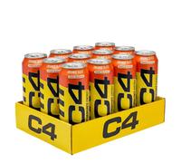 Boissons énergisantes Cellucor - Boisson C4 Energy - Orange Slice Pack de 12