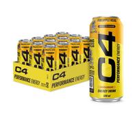 Boissons énergisantes Cellucor - Boisson C4 Energy - Pineapple Head Pack de 12