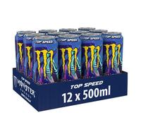 Boissons énergisantes Monster Energy - Monster Energy Juiced - Top Speed Pack de 12