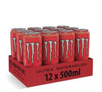 Boissons énergisantes Monster Energy - Monster Energy Ultra Zero Sugar - Watermelon Pack de 12