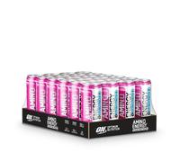 Boissons énergisantes Optimum Nutrition - Amino Energy + Electrolytes RTD - Pink Lemonade Pack de 24