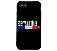 Boissy-Saint-Léger Drapeau France Fierté de la Ville française Coque pour iPhone SE (2020) / 7/8