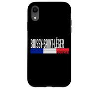 Boissy-Saint-Léger Drapeau France Fierté de la Ville française Coque pour iPhone XR