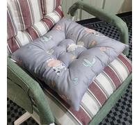 boiszeda Coussin Carré avec Sangles antidérapantes, Doux et Mignon, Coussin de siège avec Motif Cartoon