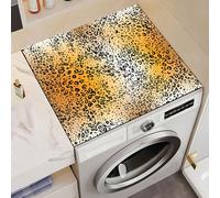 boiszeda Housses de Protection pour Lave-Linge et sèche-Linge, Tapis de Protection Anti-poussière pour Lave-Linge avec imprimé Animalier, pour buanderie, Cuisine, Bar à café, Plan de Travail