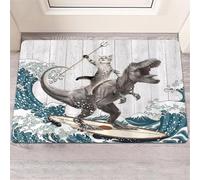 boiszeda Paillasson 3D Chiots Chihuahua, Illusion Optique Style Kawaii, Antidérapant Tapis Anti-Sale pour Salon