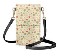 boiszeda Sac à bandoulière léger pour femmes et filles avec imprimé patte de chien mignon téléphone portable sac messager à bandoulière réglable porte-cartes pour les déplacements quotidiens