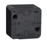 Boîte 1 poste saillie IP55 IK08 gris Appareillage étanche sup IP55 Mureva Styl - MUR37911 - Schneider
