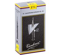 boite 10 anches saxophone Soprano VANDOREN sib V12 SR 6025 - force 2.5