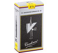 boite 10 anches saxophone Soprano VANDOREN sib V12 SR 6035 - force 3.5