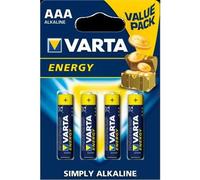 BOÎTE 10 Blisters LR03 Piles AAA VARTA ENERGY Alcali