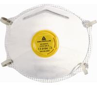 BOITE 10 DEMI-MASQUES JETABLES MOULES FFP2 AVEC VALVE DELTA PLUS - M1200VC TU