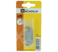 BOITE 10 LAMES CROCHET POUR COUTEAU SUR CARTE MONDELIN - 103258