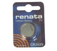 Boite 10 piles bouton CR2025 au lithium Renata