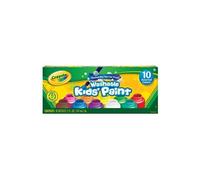 Crayola Pots de peinture – 10 pots lavable – Boîte française