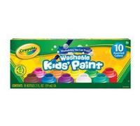 Crayola Pots de peinture – 10 pots lavable – Boîte française