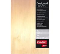 Boîte 100 A4 Decadry 80g. Bois