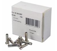 BOÎTE 100 ÉCROUS DT LAITON 2 x 16 mm - N0BA20160N0100 - 7613052135496