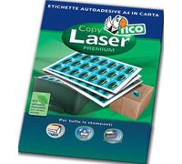 Boite 100 Feuilles D'étiquettes Blanches À Coins Arrondis-Laser/Laser Couleur/Jet D'encre/Photoc